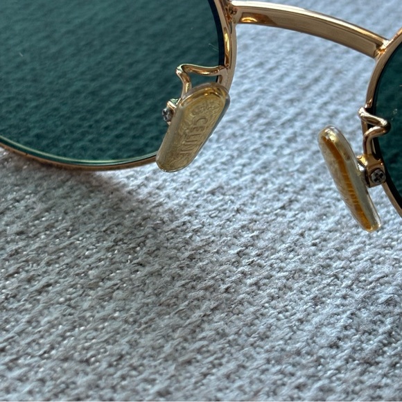 Celine Triomphe Oval-frame metal Sunglasses - Picture 6 of 6